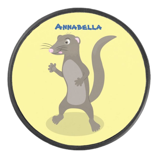 Illustration de mignonne mangouste (Devant)