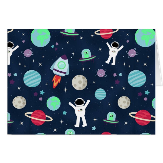 illustration de motif spatial (Devant horizontal)