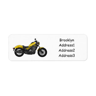 Illustration de moto Cruiser