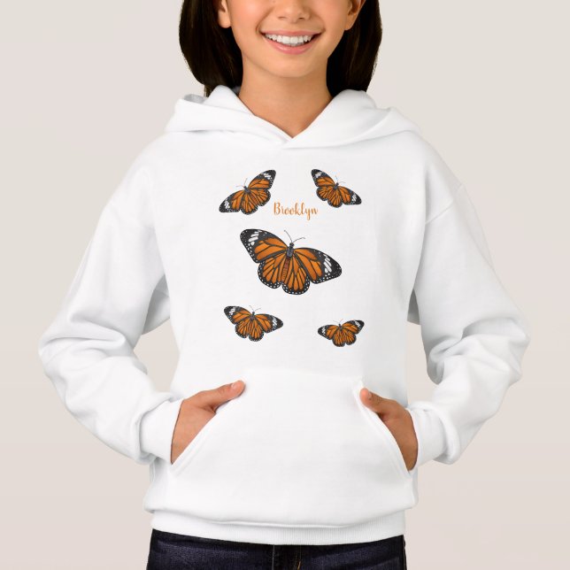 Illustration de papillon monarque (Devant)