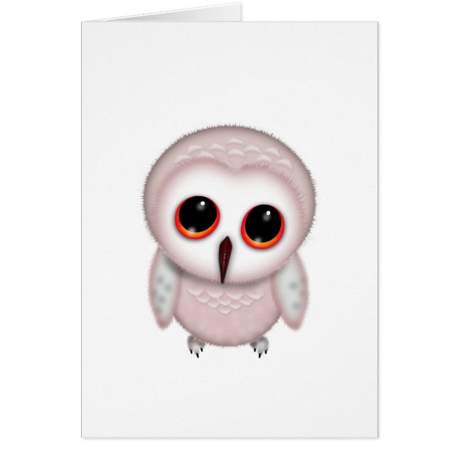 Illustration de petite chouette mignonne (Devant)