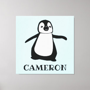 Illustration de pingouin personnalisé Impression d