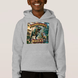 Illustration de Piranhasaurus Wrecks – Drôle et Ef