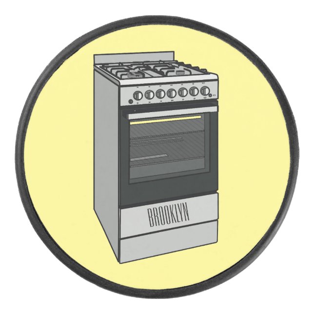 Illustration de poêle électrique (Devant)