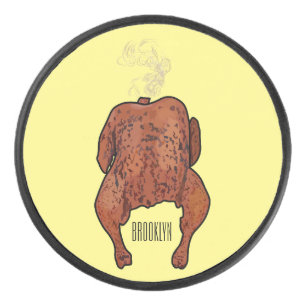 Illustration de poulet rôti
