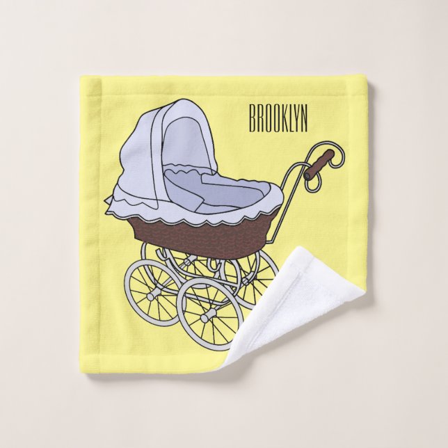 Illustration de poussette (Gant de toilette)