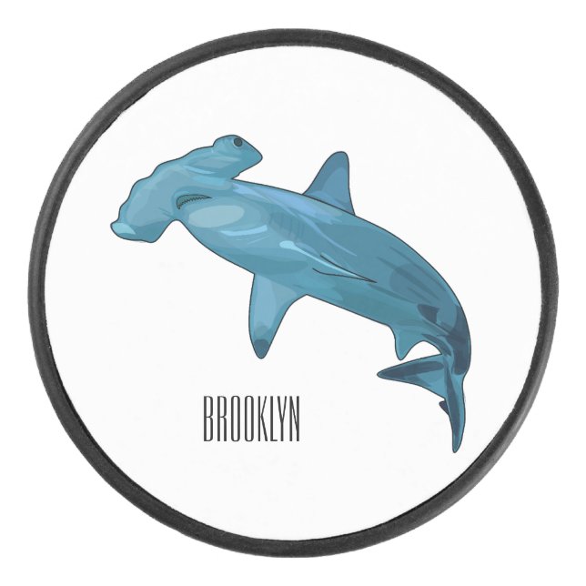 Illustration de requin marteau (Devant)