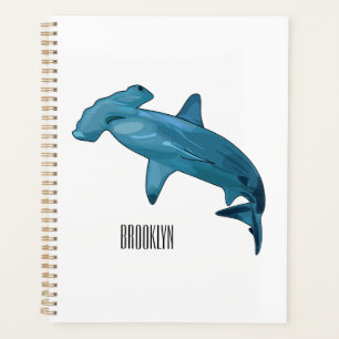 Illustration de requin marteau