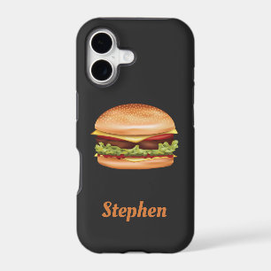 Illustration de restauration rapide Hamburger avec