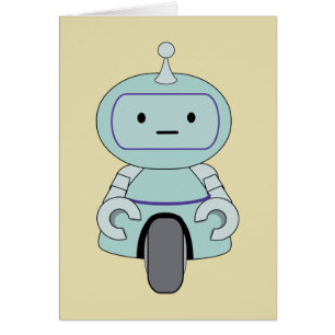 Illustration de robot rétro mignon