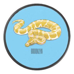 illustration de serpent python birman de dessin an