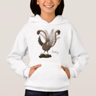 Illustration de superbe et superbe lyrebird