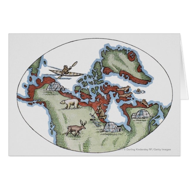 Illustration de territoire d'Inuit (Devant horizontal)