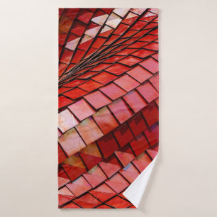 Illustration de tuiles rouges