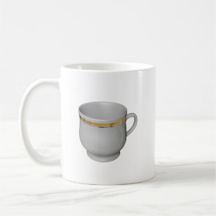 Illustration de vaisselle de tasse de café