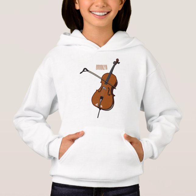 Illustration de violoncelle (Devant)