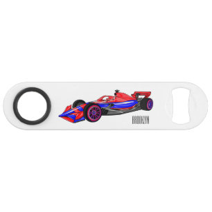 Illustration de voiture de course professionnelle