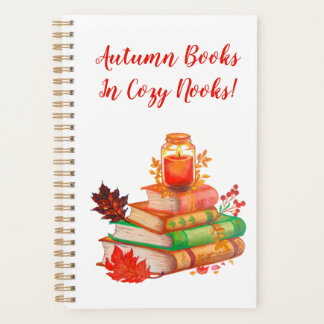 Illustration des livres d'automne en aquarelle