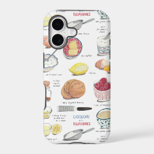 Illustration d'ingrédients de pâtisserie vintage