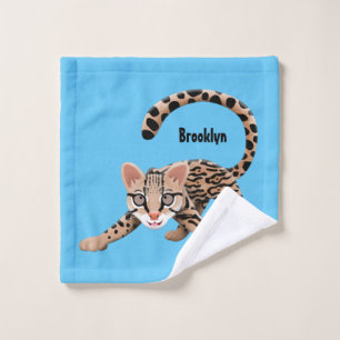 Illustration d'ocelot mignon