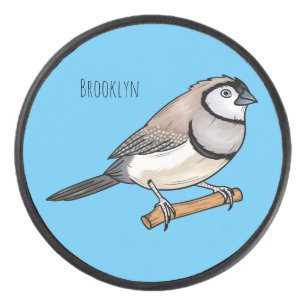 Illustration d'oiseau à deux barreaux