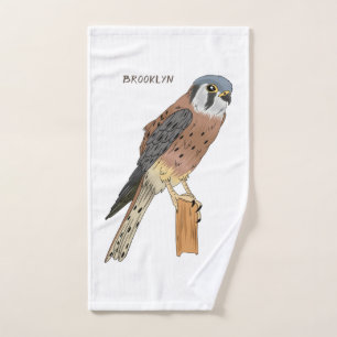 Illustration d'oiseau américain Kestrel