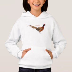 Illustration d'oiseau faisan à cou circulaire