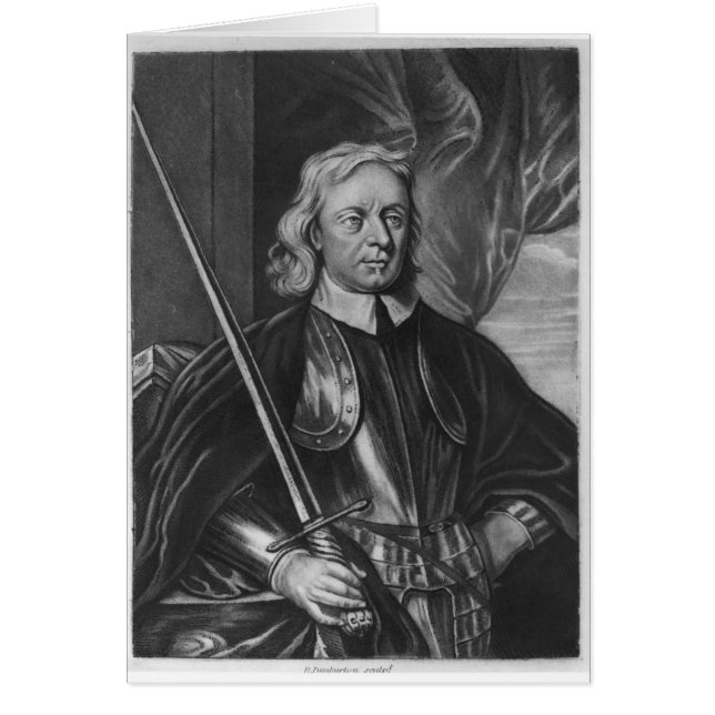Illustration d'Oliver Cromwell (Devant)