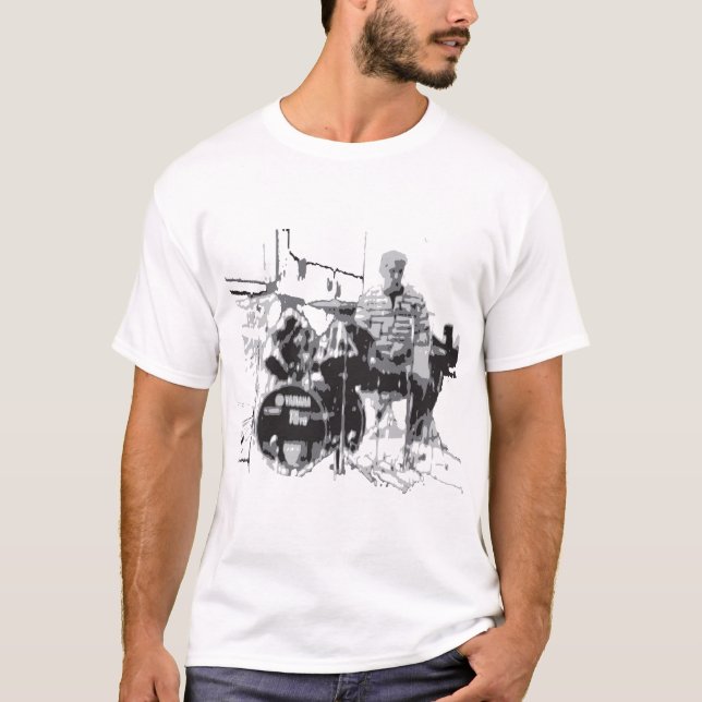 illustration drums T-Shirt (Front)
