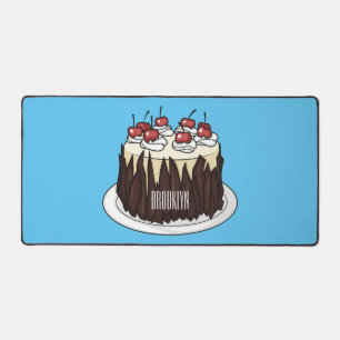 Illustration du gâteau de la Forêt-Noire
