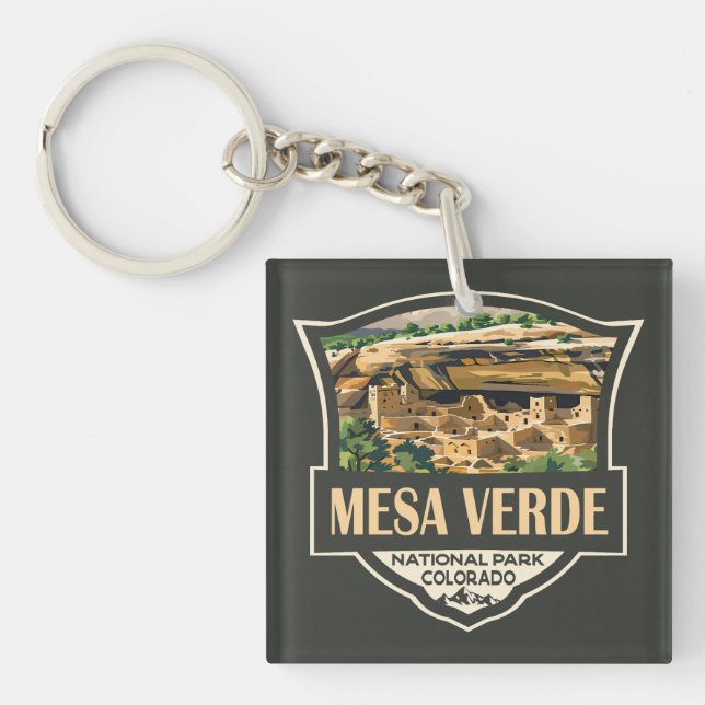 Illustration du parc national Mesa Verde Travel Ar (Devant)