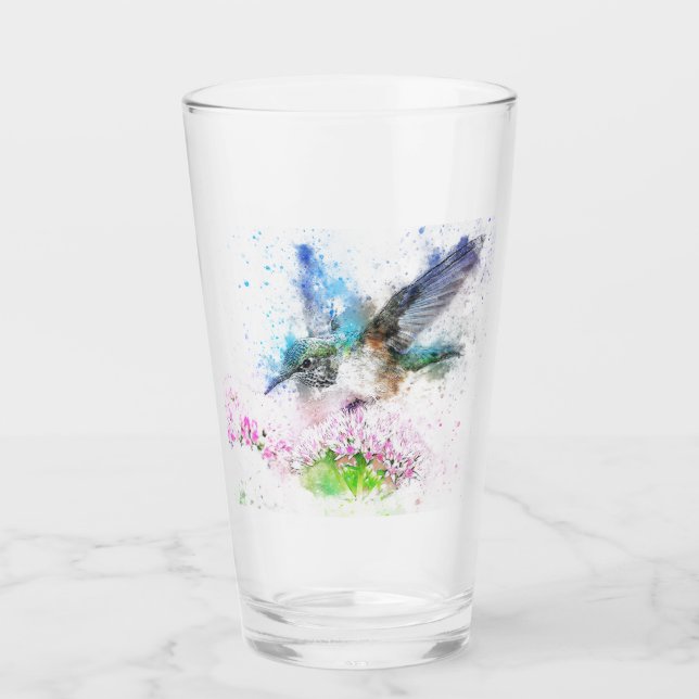 Illustration du verre de cordonnier bleu (Devant)