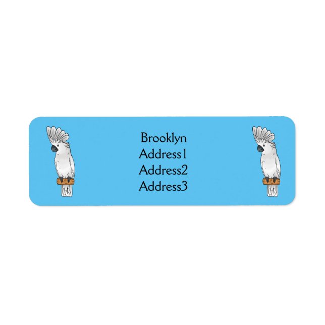 Illustration d'un oiseau de cobaye-parapluie (Devant)