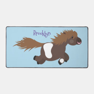 Illustration d'un poney de Shetland mignon