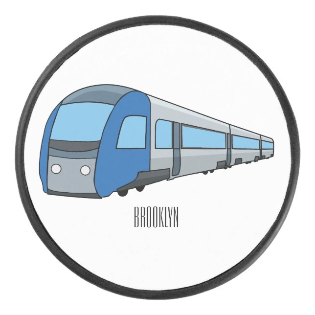 Illustration d'un train électrique (Devant)
