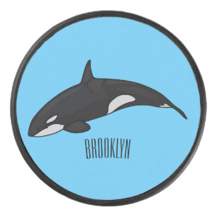 Illustration d'une baleine tueuse