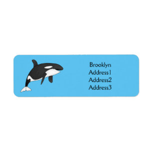 Illustration d'une baleine tueuse
