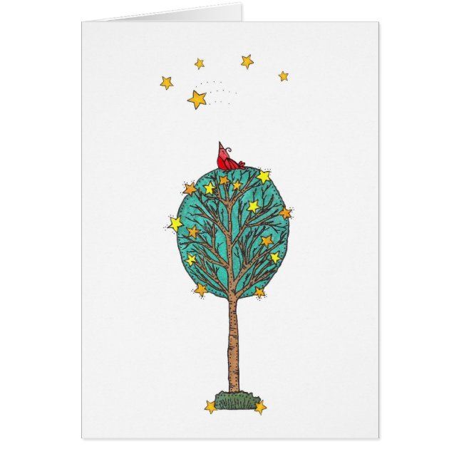 Illustration d'une étoile de tir : Red Bird Wishin (Devant)