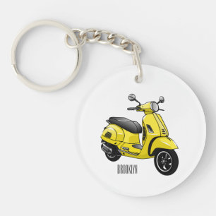 Illustration d'une moto cyclable