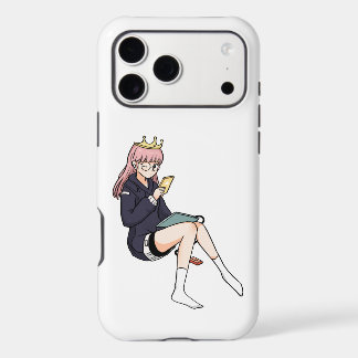 Illustration d'une princesse anime utilisant un té