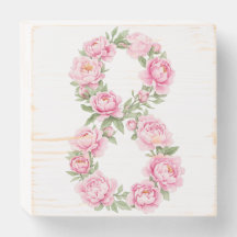 Illustration élégante de pivoine pour le 8 mars
