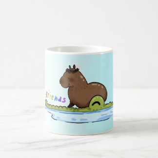 Illustration for best friends Unusual friends Coffee Mug