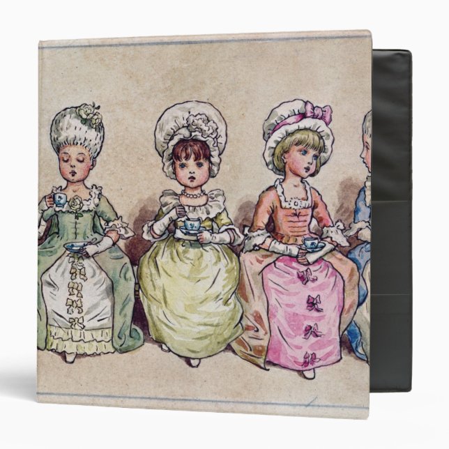 Illustration for 'St. Valentines Day', 1914 Binder (Front/Inside)