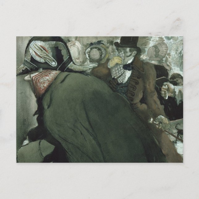 Illustration for The Nose by Nikolai Gogol Postcard (Front)