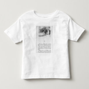 Illustration for 'The Red and the Black' Toddler T-shirt