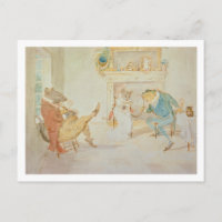 Illustration from 'A Frog He Would a Wooing Go'