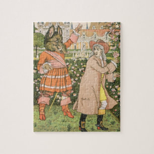 Illustration from Beauty and the Beast, 1901 (colo Jigsaw Puzzle