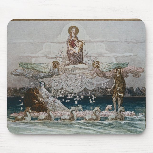 Illustration from Dante's 'Divine Comedy' 2 Mouse Pad (Front)