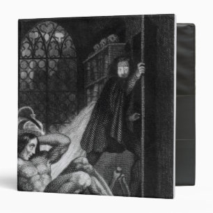 Illustration from 'Frankenstein' Binder
