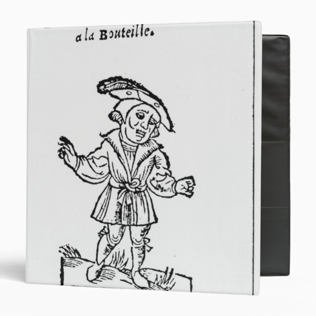 Illustration from 'Pantagruel' Binder (Front/Inside)